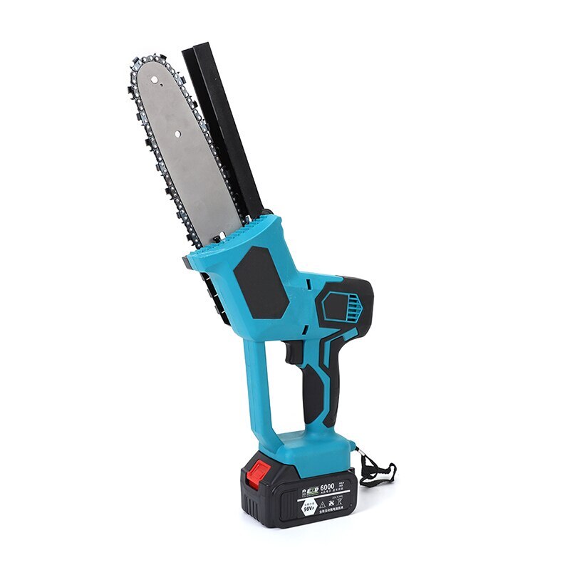 Electrical Hand Saw Chainsaw Wood Cutting: 21V blue with Motor