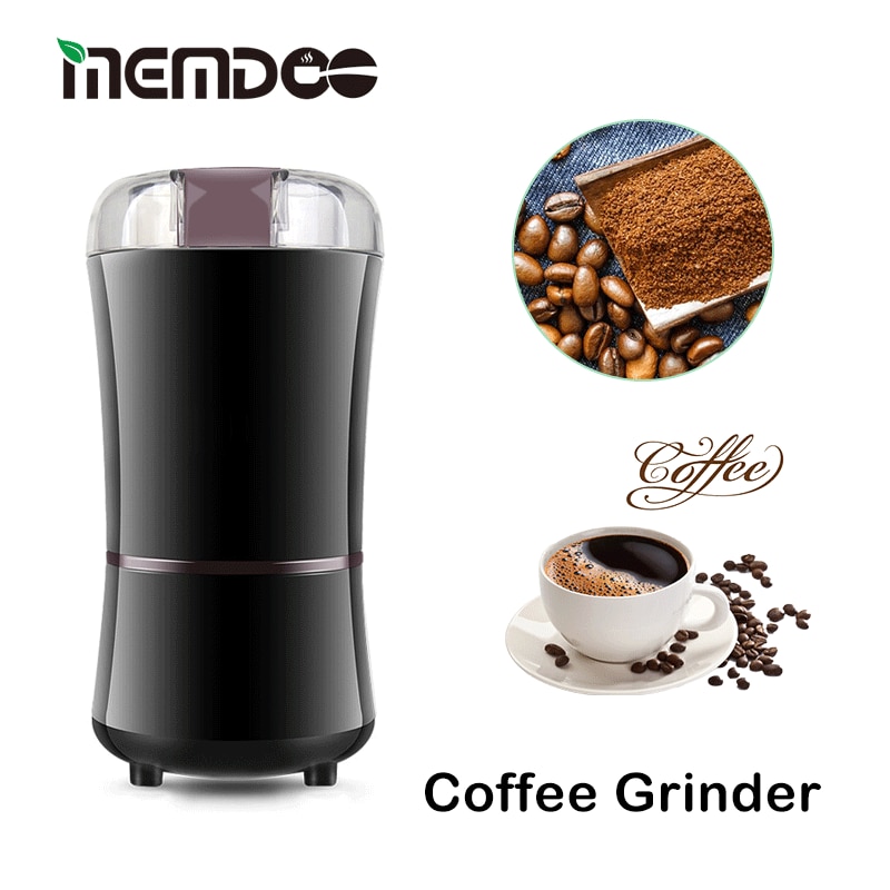 Memdoo Koffieboon Koffiemolen Molen 400W Elektrische Koffiemolen Machine Bean Moer Spice Grinder Met Roestvrijstalen Mes