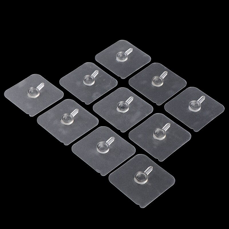 10pc hole-free wall painting photo frame hook Photo Frame rack Painting Clock Seamless Strong Self Adhesive Hooks