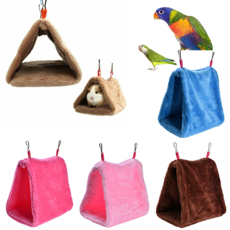 Huisdier Vogel Papegaai Parkiet Budgie Warm Hangmat Kooi Zachte Hut Tent Bed Opknoping Cave