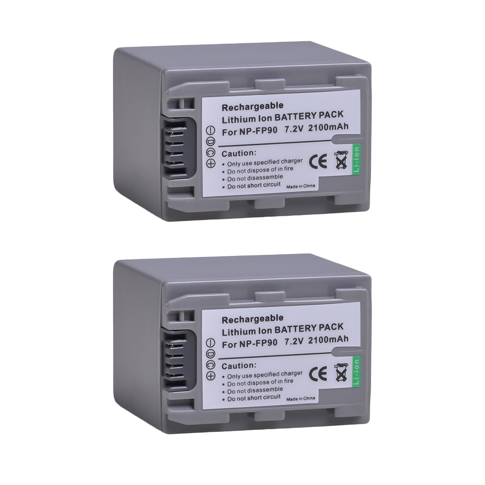 NP-FP90 NPFP90 Battery for Sony DCR-HC30 40 43E 85 94E 96 DCR-SR30 60E 70E 80E 100 Camcorders as NP-FP30 FP50 FP60 FP70 FP71