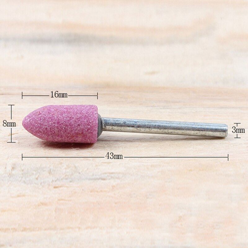 Gtbl 10 stuks 15mm schuurbandwielschijf 80/120/240/320/600 korrel roterende gereedschappen voor dremel & 10 stuks schuursteen voor dremel