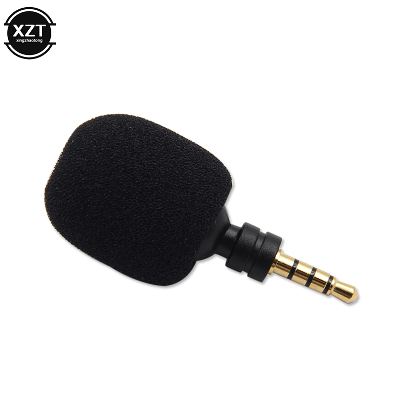 Professionale A Condensatore Mono/Stereo/Audio da 3.5mm 3.5mm di trasporto Wired Microfono di Registrazione Vocale Mic Per Il Calcolatore Del PC Mobile telefono