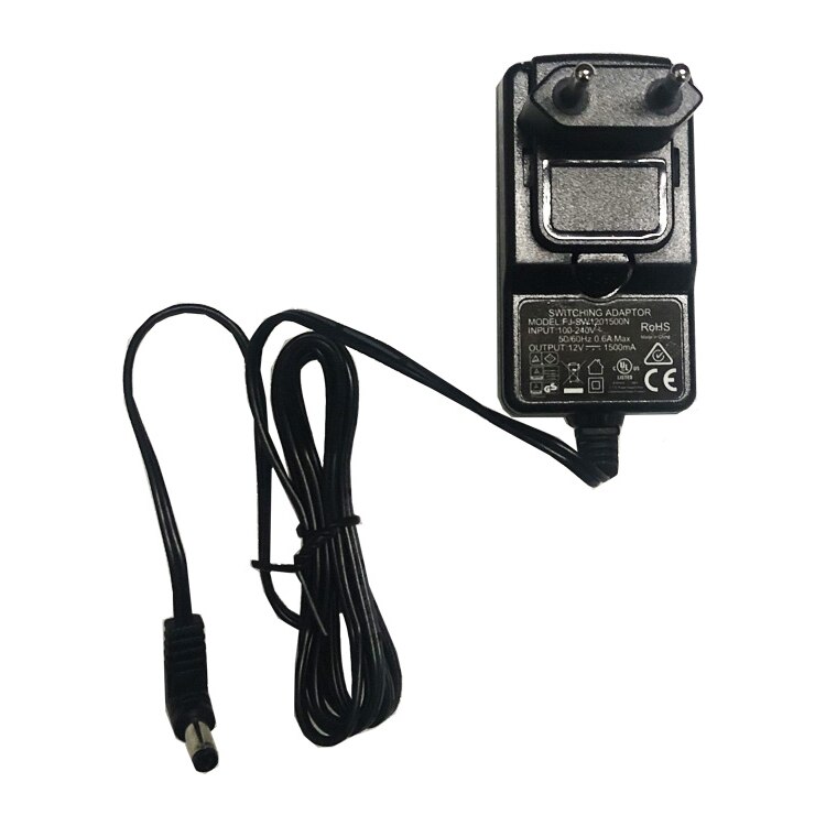 Feelworld Power Adapter 12V 1.5A - AC to DC Switching Power Supply for Feelworld Monitors FW279 F5 S55 F6PLUS: EU