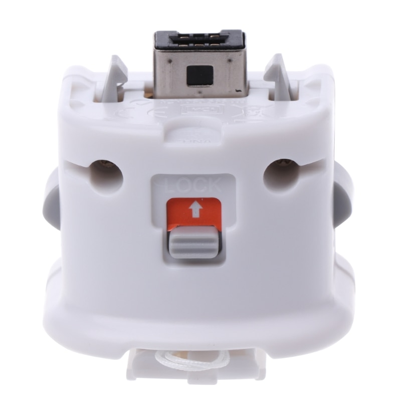 Witte 1 Pc Externe Motion Plus Adapter Sensor Voor De Nintendo Wii/Wii U Remote Controller Plastic