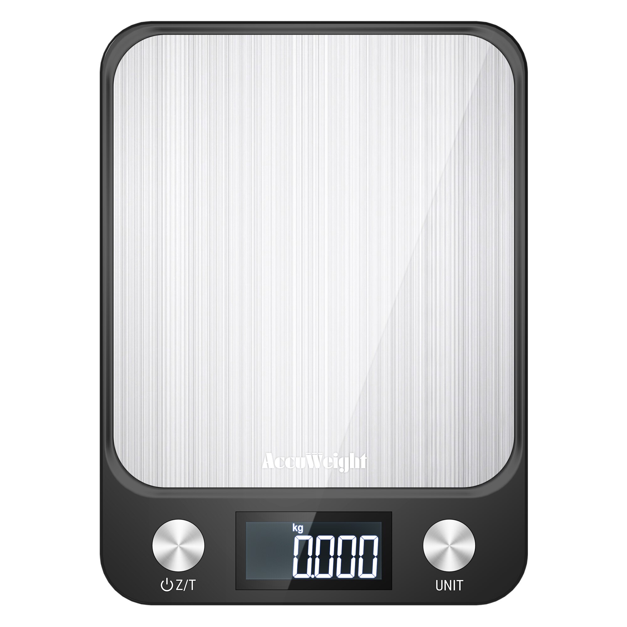 Accuweight-báscula Digital de cocina CX2018, balanza de acero inoxidable para pesar alimentos, herramienta de cocina con Sensor de alta precisión, 10KG: Default Title