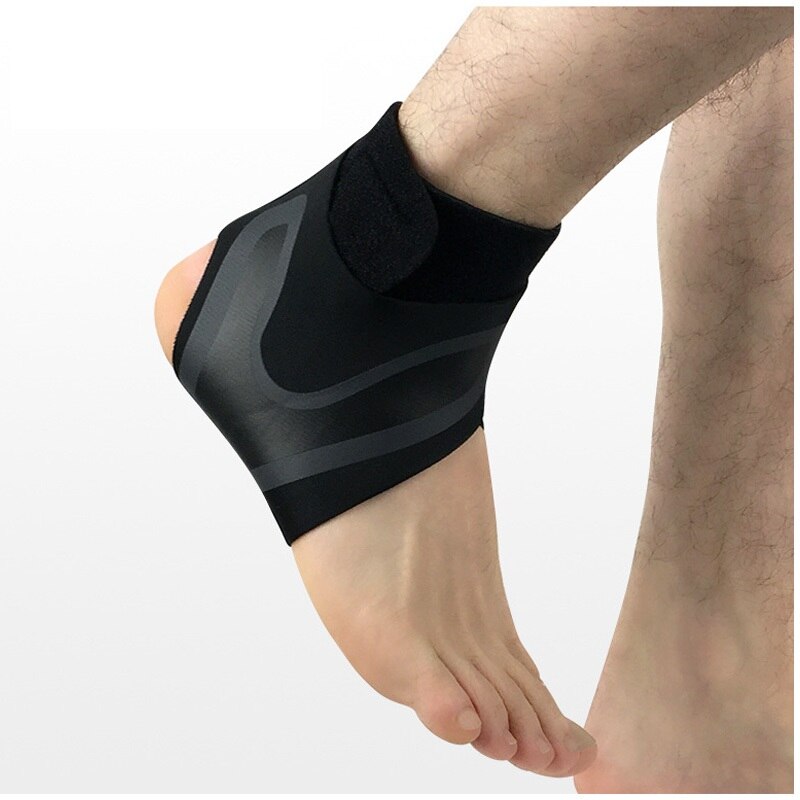 Befusy – protège-cheville de Compression, 1 pièce, Anti-entorse, pour l&#39;extérieur, basket-ball, Football, attelle de soutien, sangles, enveloppes de Bandage