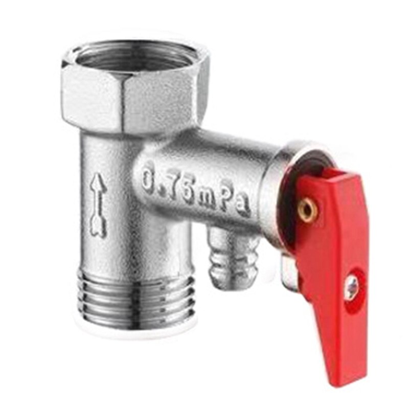 Electric Water Heater Anti-electric Wall Partition Wall Kitchen Leakage Device Home Water Heater Protection Accessories: Pressure valve