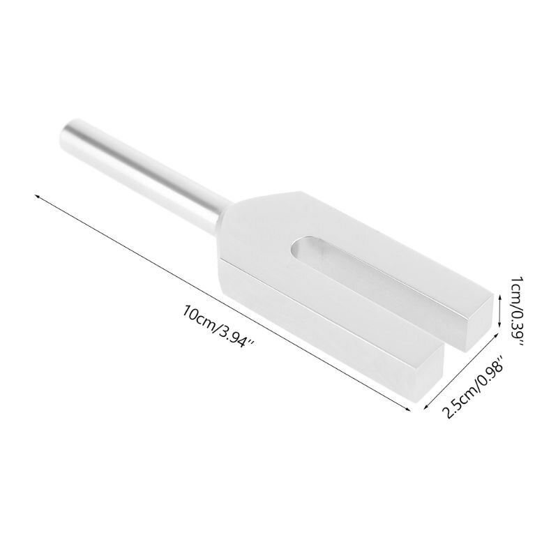 4096Hz diapasón de energía cristal aleación de aluminio curación sonido vibración terapia 35ED