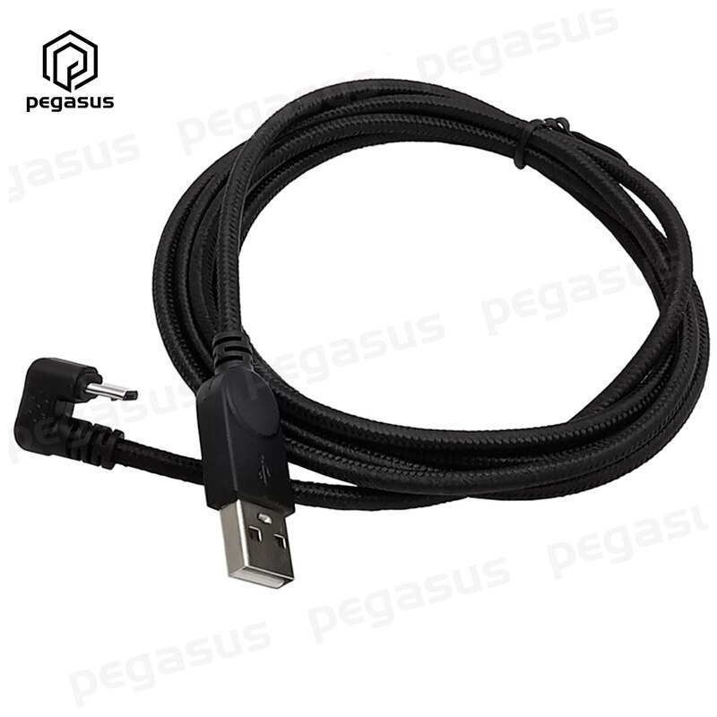 0.3 Meters/1.5 Meters U-Shaped Elbow Micro 5-Pin Male to USB 2.0 A Male Data Charging Extension Cable