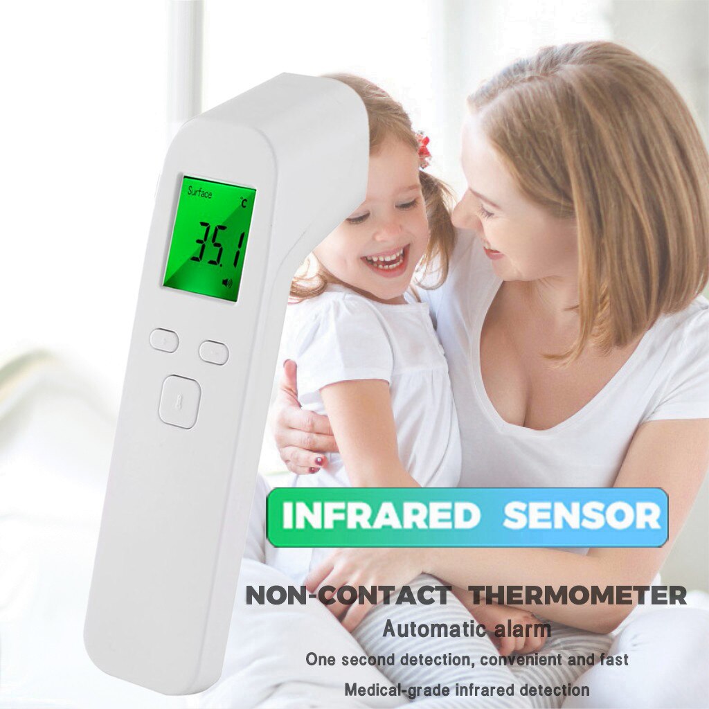 Non-contact Voorhoofd Thermometer Digitale Infrarood Body Temporal Thermometer Lichaam Thermometer Infrarood Termómetro Digitale