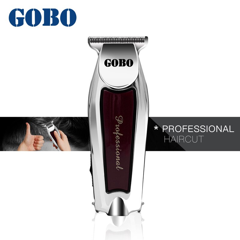 GOBO 0.1mm Hair Clipper Hair Cutter Rechargeable Hair Clipper Haircut Barber Clippers Hair Trimmer: Default Title