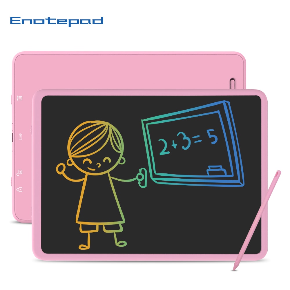 Enotepad 11 Inch LCD Writing Tablet Non-toxic Doodle Pad Reuse intelligent smart business tablet доска для рисования