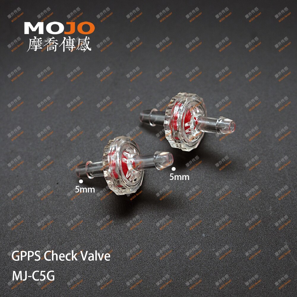 Plastic check valve GPPS 3mm 5mm 7mm Straight-through one-way valve for aquarium equipment(10PCS)