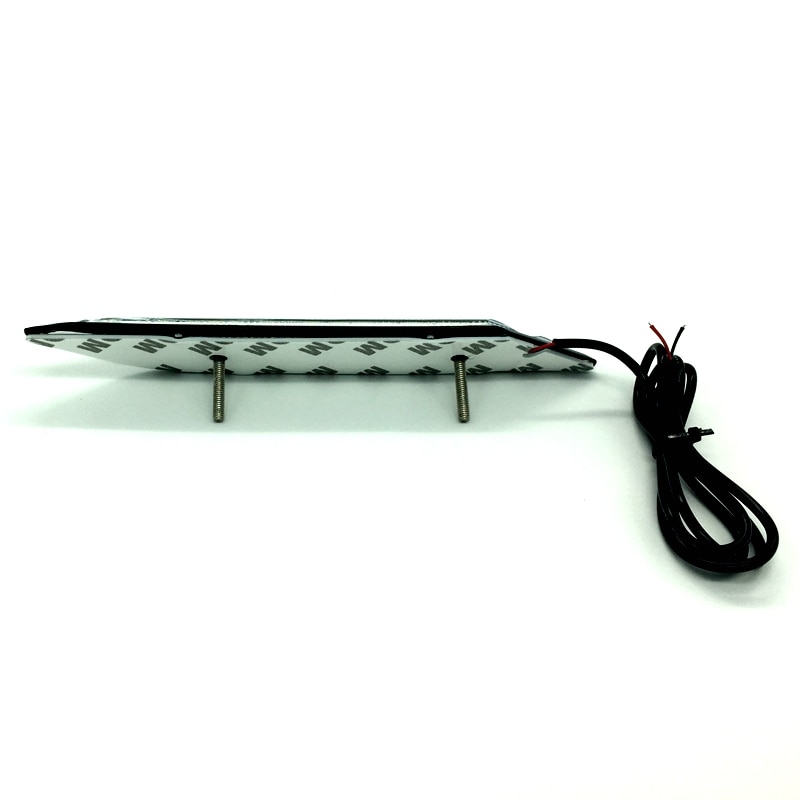 Tak Wai Lee 2X LED DRL Tagfahrlicht Auto Bremse Lenkung Lichtquelle Auto Styling Wasserdicht Weiß Kristall Blau Schild Licht