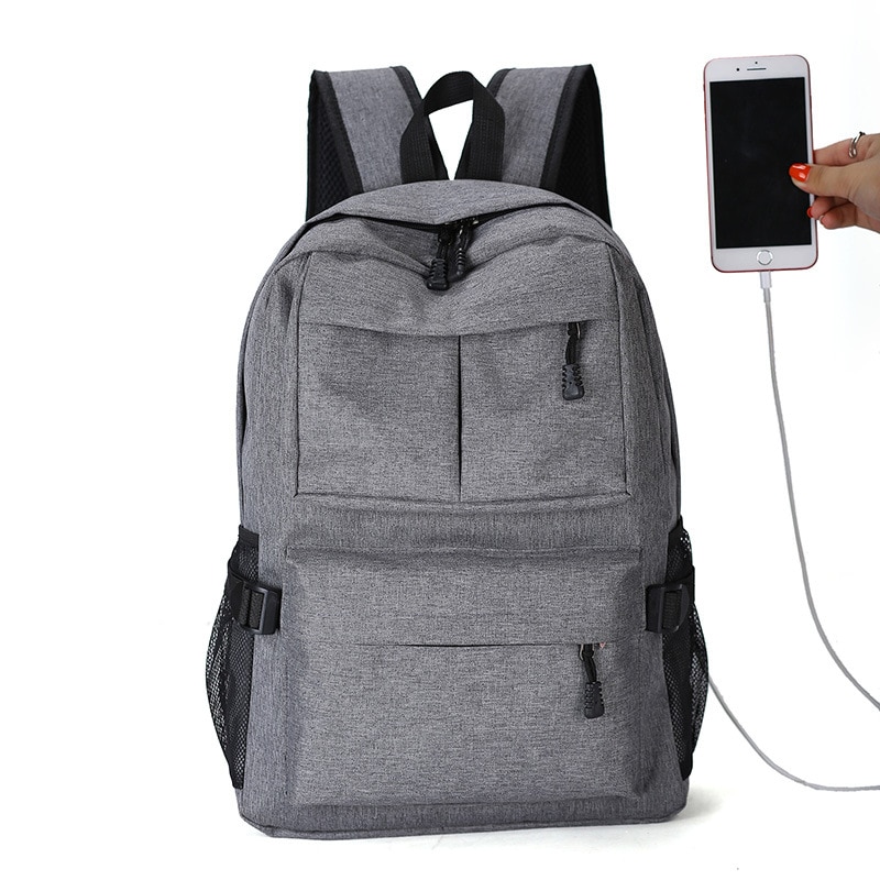 Boshikang afslappet rygsæk vandtæt rejsetaske sikkerhedscomputer rygsæk usb opladning skoletaske til teenager trendy dagsæk