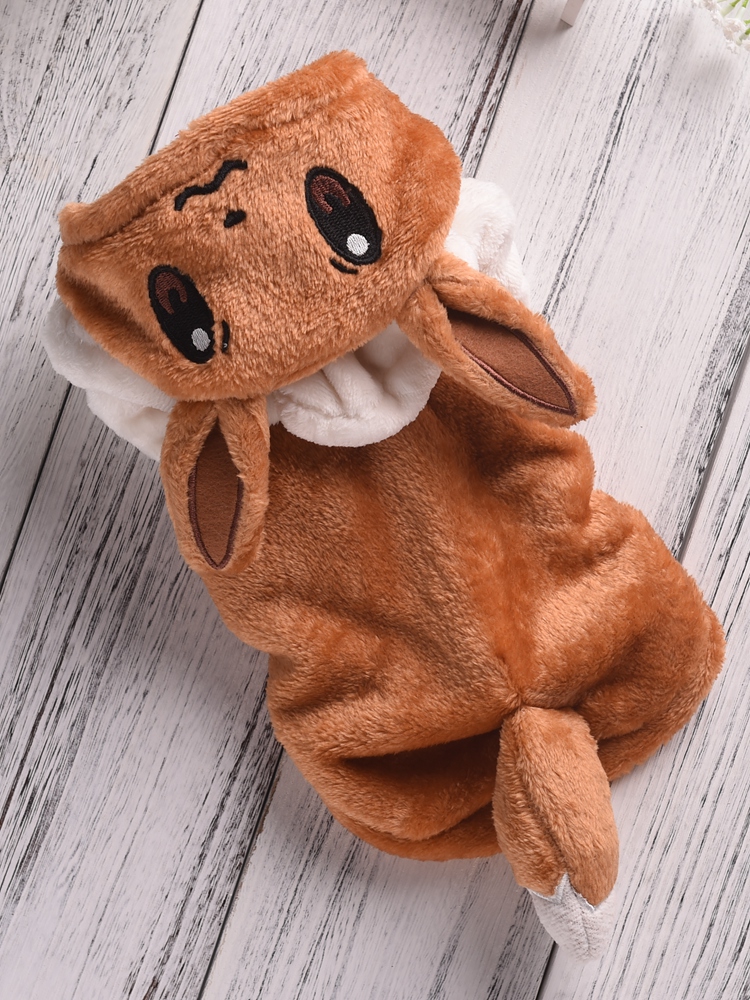 Funny Halloween Costume For Small Dog Fleece Warm Cosplay Pet Corgi French Bulldog Puppy Medium Clothing Coat Jacket Accessory: XXL
