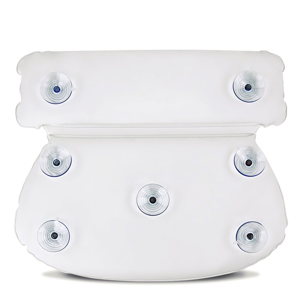 1PCS Spa Bath Pillow Powerful Suction Cups EHome Massage Supports Neck and Shoulders Bathtub Cushions Pillow Fits Any Size Tub