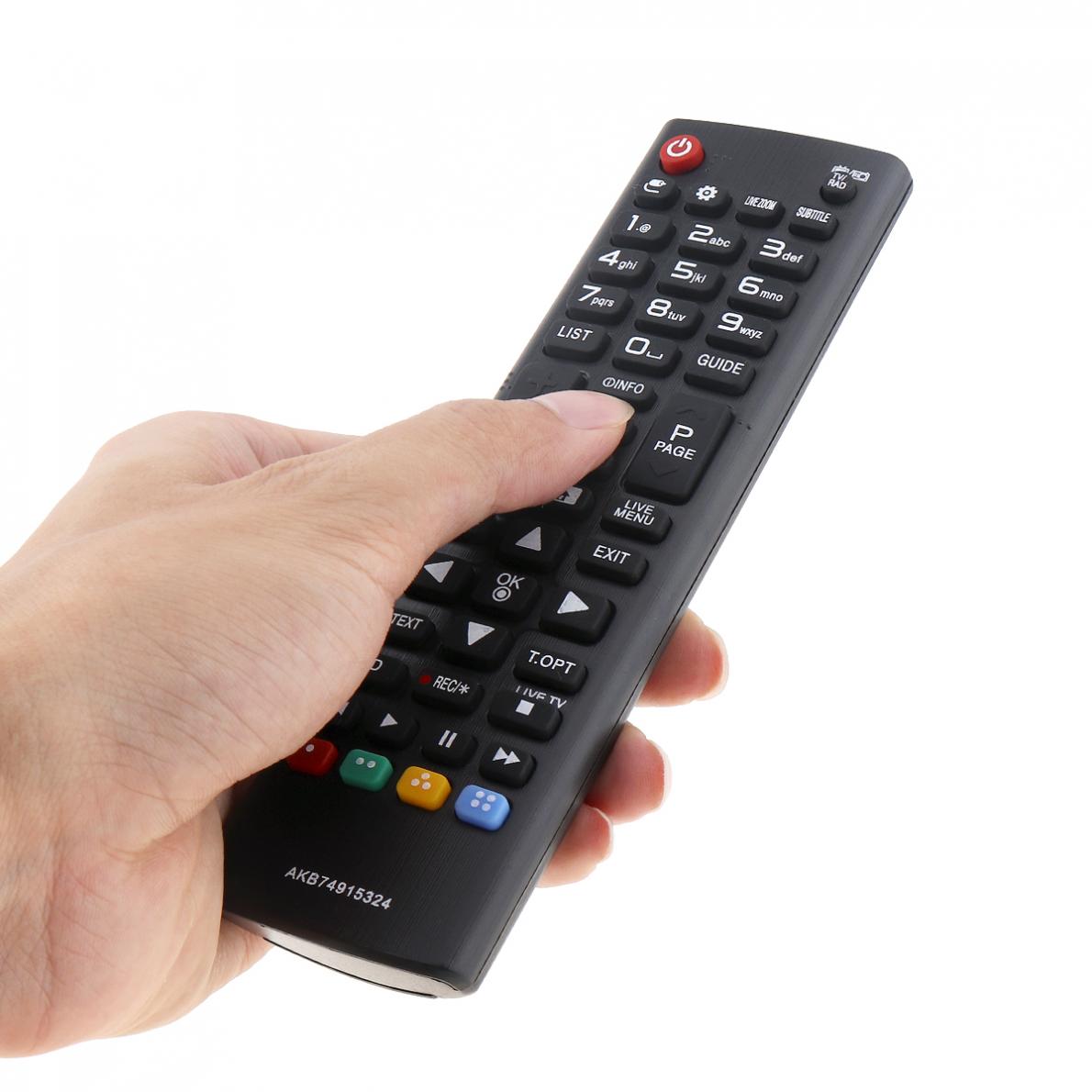 Substituição TV Controle Remoto, AKB74915324, Longa Distância de Transmissão para TV 43UH610V 50UH635V 32LH604V
