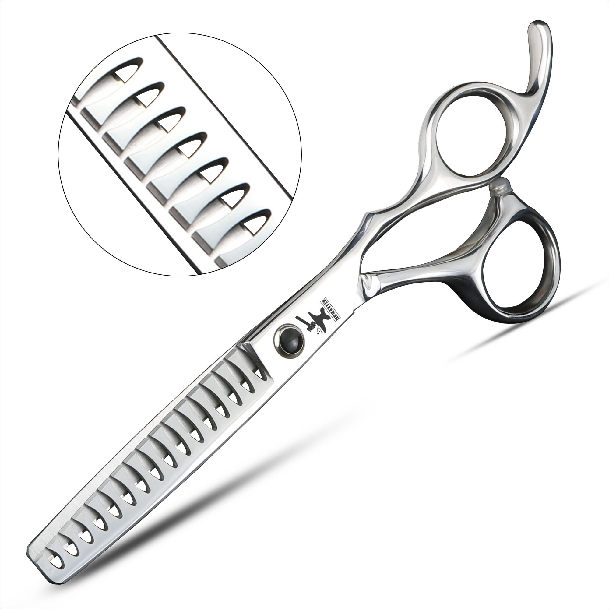 hairdressing scissors 6 inch 5/5.5/6.5/7/8 inch hair cutting thinning scissors Barbershop hairdressing tool set: Thinning 30-40