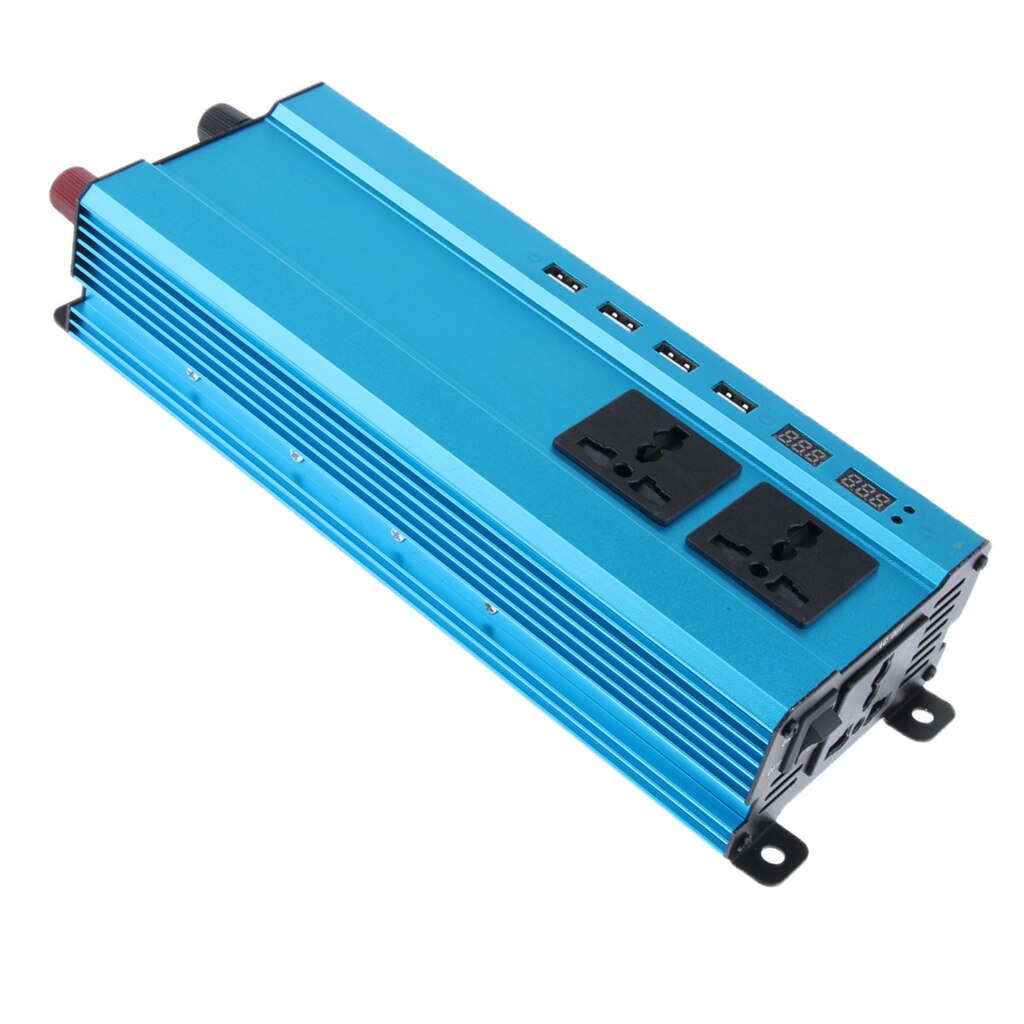 900W Solar Power Inverter DC 12V to 220V AC Converter for Household Appliances in case Emergency