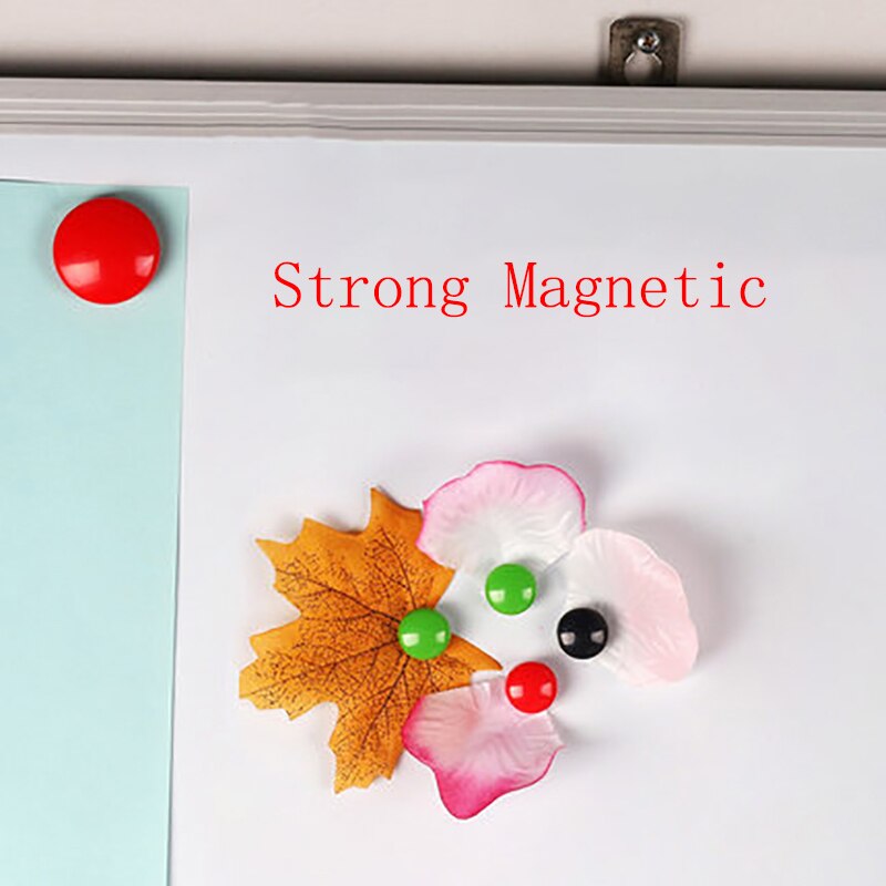 4 st färgad anslagstavla stark magnetisk tumstift kawai whiteboard magnet häftstift för white bord blackboard kyl