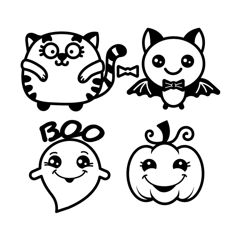 Kokorosa Halloween Sterft Dier Metalen Stansmessen voor Card Making Scrapbooking Embossing Cut Kaars Craft Sterft