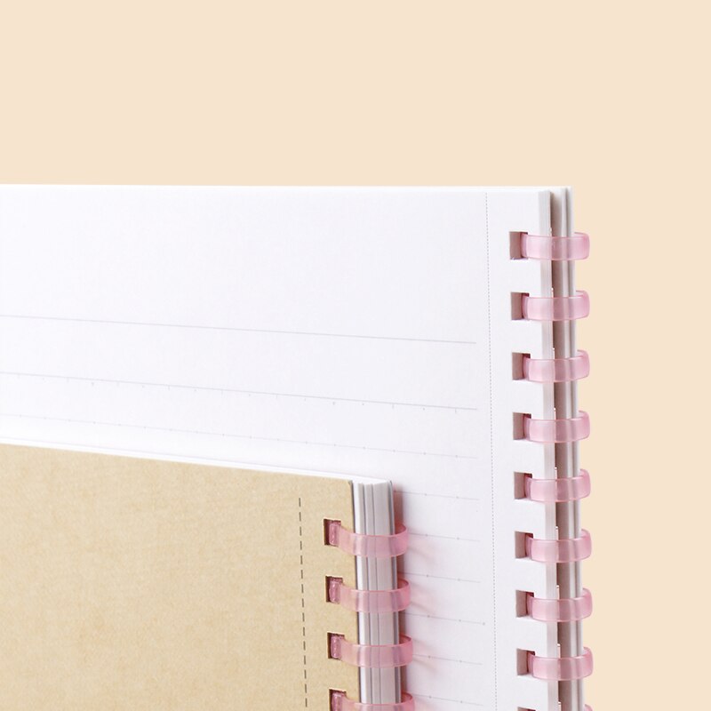 1pc Japan KOKUYO Soft Ring Notebook Limited Candy Color B5 40 Pages A5 50 Pages Coil Notebook Workbook Japanese Stationery