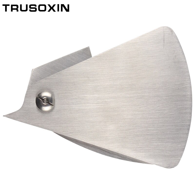 Welding tools Stainless Steel Sector Gauge Weld Gauge Welding Inspection Inch Measuring Gauges for Measurement Tool