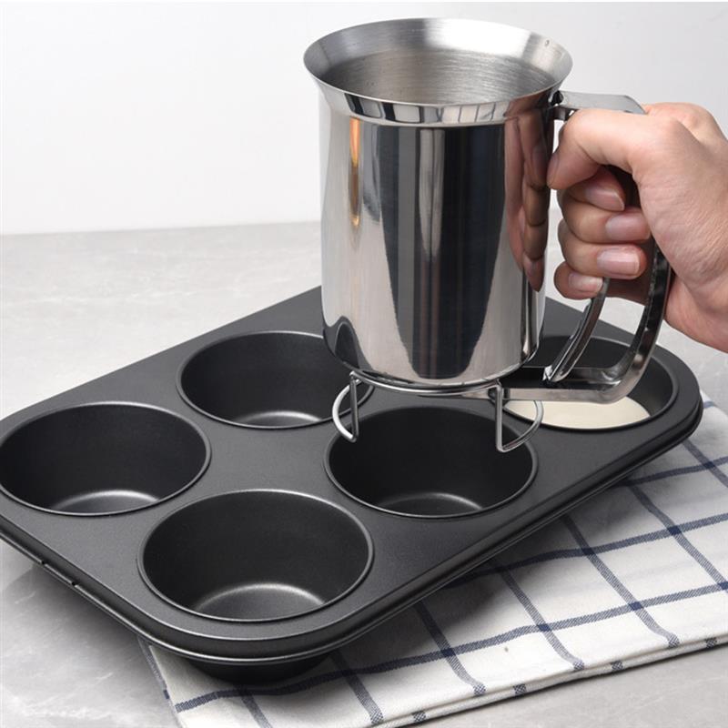 Handheld Batter Dispenser Batter Separator Dough Dispenser Cream Cupcakes Waffles Batter Making Tool Kitchen Accessories