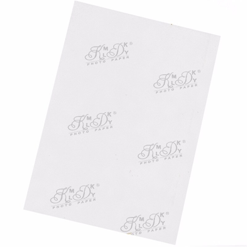 200gsm 100 feuilles 4R papier photographique brillant impression à jet d'encre: Mandik Logo