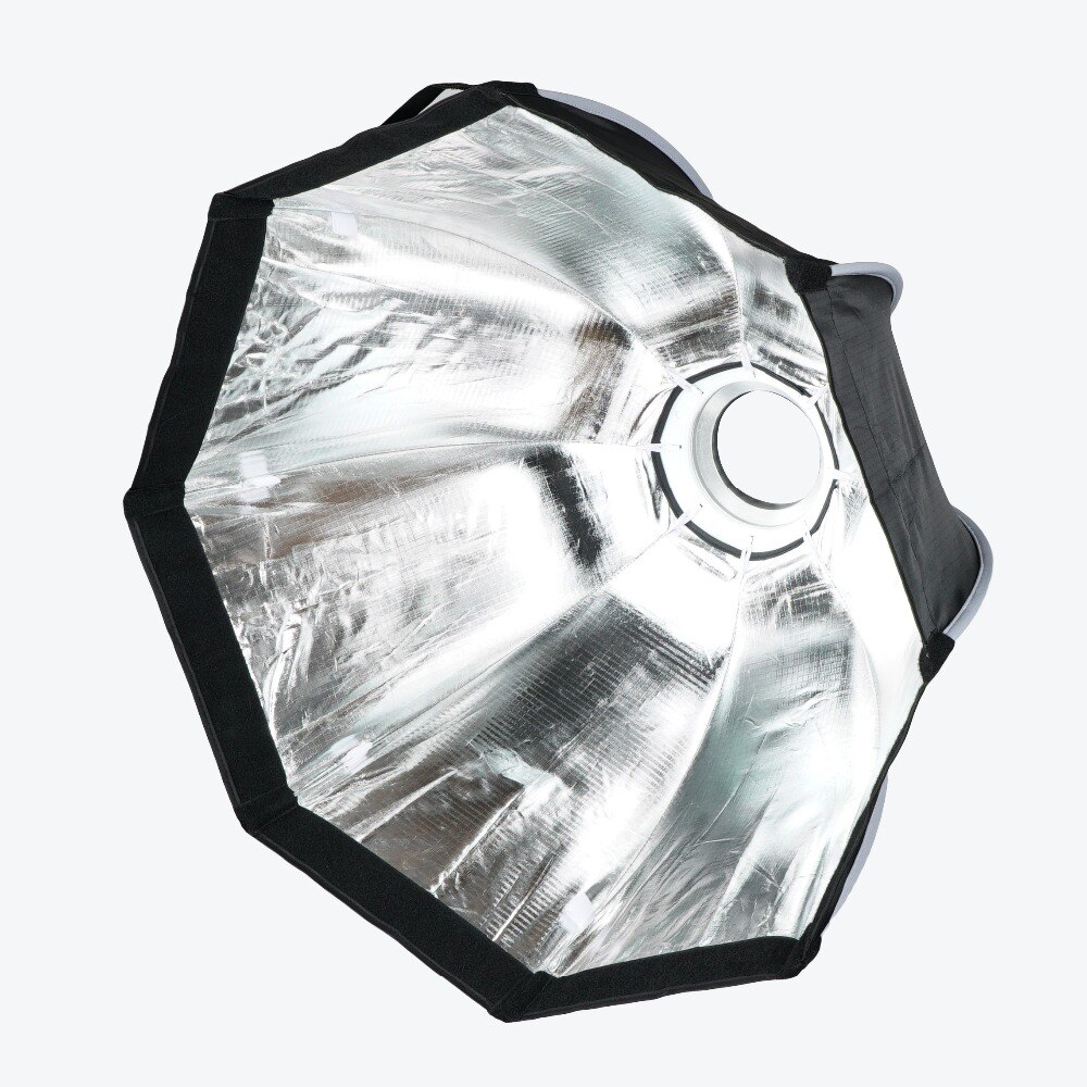 Bowens-paraguas octagonal portátil de 55cm, Softbox para Flash de estudio fotográfico, GODOX DE300 400 SK400 II, fotografía al aire libre