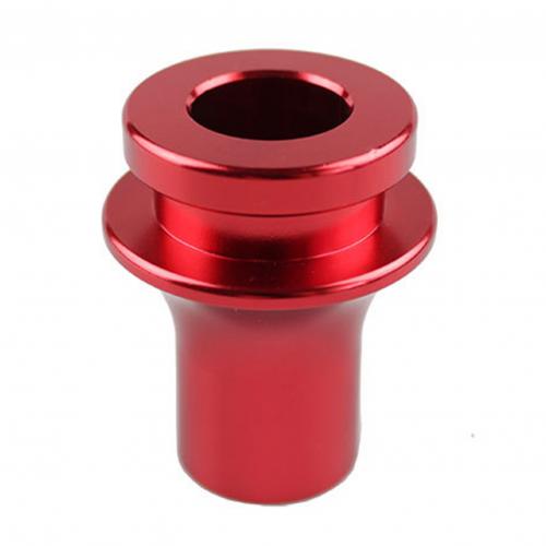 Thread Shift Knob Retainer Gear Head Base Connector Adapter Car Modification: Red
