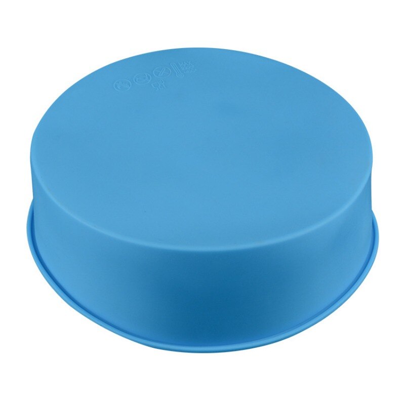 6/8/9 inch Ronde Vorm Mallen Siliconen Bakvorm Cake Mousse Ijsjes Chocolade Gebak Art Pan bakvormen Cake Tools Q1