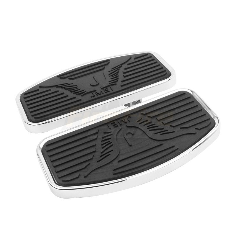 Motorsykkel gulvbrett rytter fotbrett fotpinner pedal fotstøtte for harley touring electra glide road king street glide 1996: Stor
