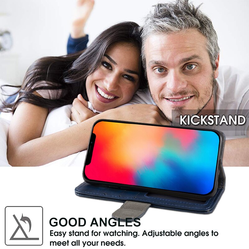 Funda magnética de cuero para BQ Aquaris V, funda de teléfono BQ Aquaris V, con soporte