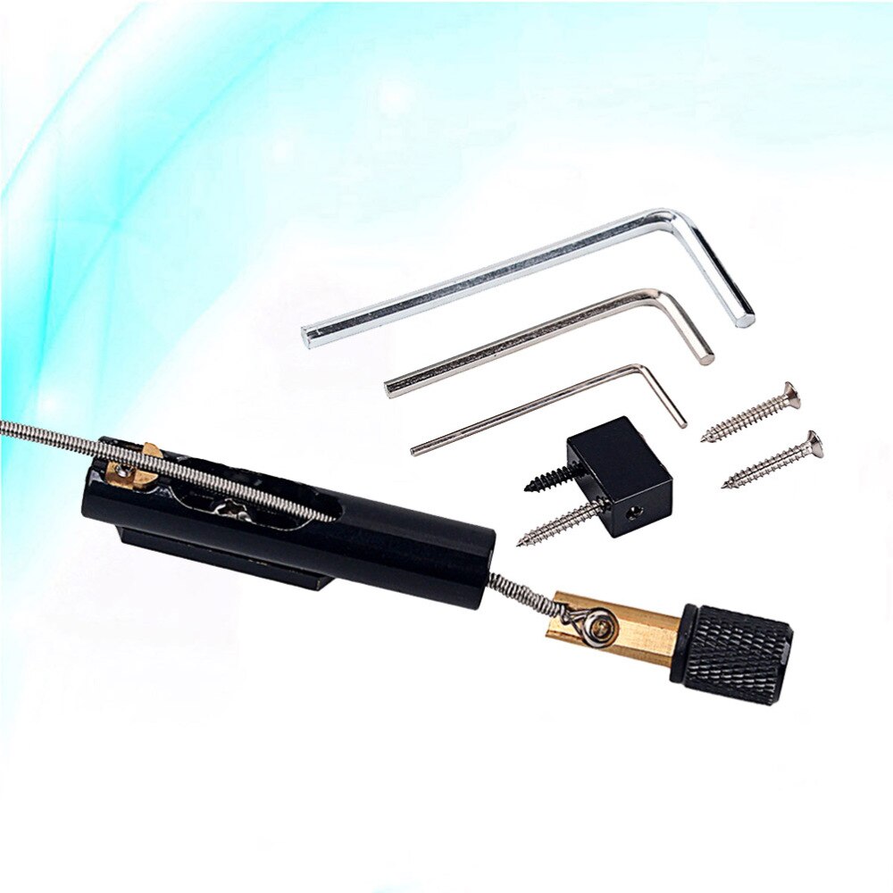 1 Set Bass Bridge Headless Multifunction 5 String Bass Parts Single Bridge Round Bridge Bass Bridge for Musical Instrument