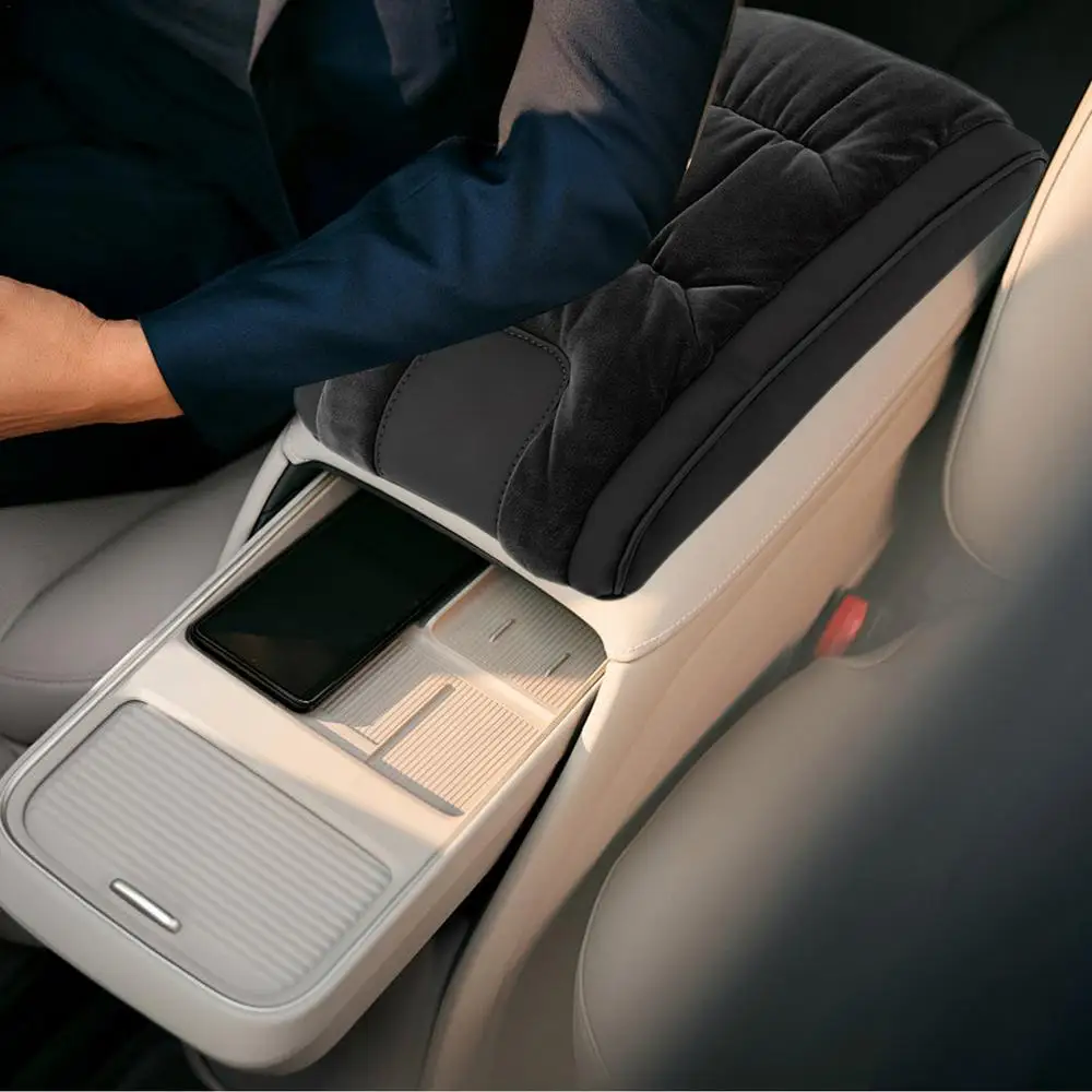 Coussin de rehaussement de boîte d'accoudoir de voiture, fournitures de console d'accoudoir, console centrale automatique, housse de coussin d'appoint