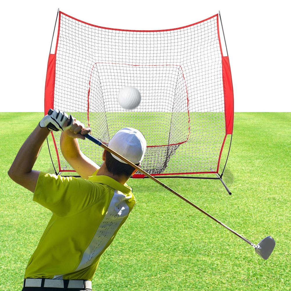 Indoor Outdoor Golf Practice Net Golf Hitting Cage Garden Grassland Practice Tent Golf Training Equipment