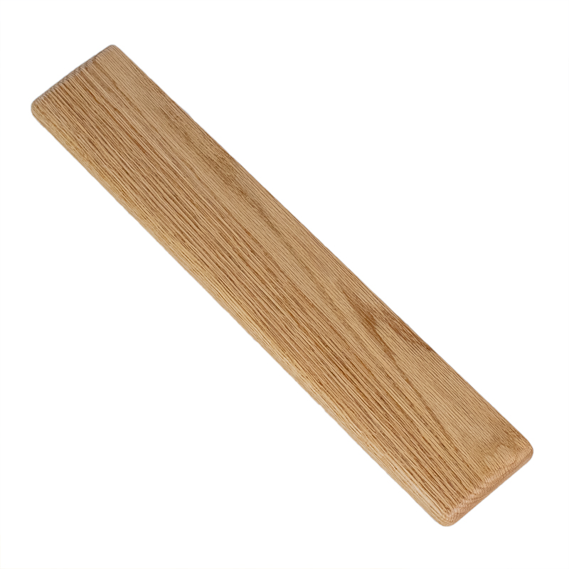 Handballenauflage aus massivem Holz, individuelle Tastatur, Handgelenkauflage aus Holz, Birnenholz, Eiche, Handfläche, betonen für 68/87/98/100/104 Tastaturspielzubehör: 30x24 CM / Orange