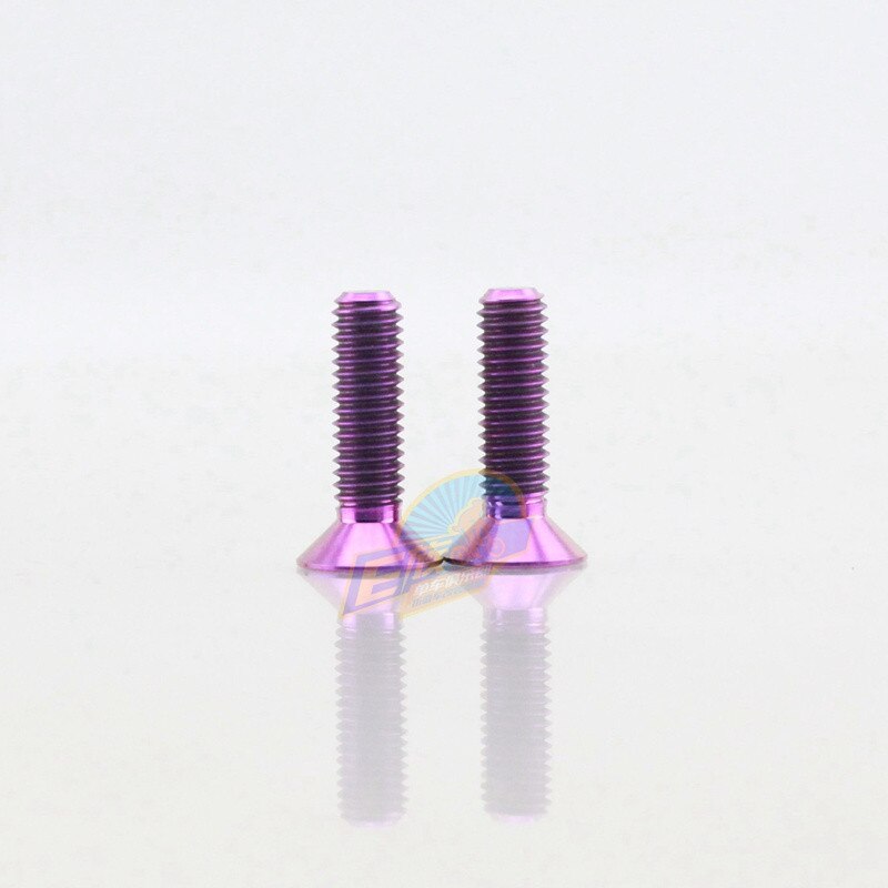 Folding bicycle front fork fixed titanium screw fit birdy 3 bike: purple