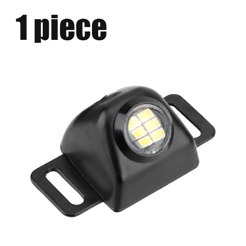 Luz LED de marcha atrás para coche y camión, lámpara de advertencia intermitente, Bombilla de estacionamiento auxiliar Universal para motocicleta, impermeable, 1 unidad: Azul