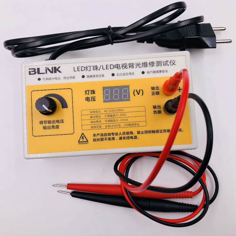 AC 220V Screen Led Backlighting LED LCD TV LED backlighti Tester Lamp beads Light board LED light detection Tool