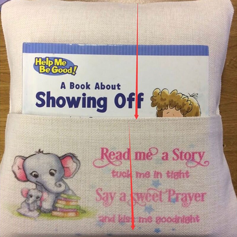 5pcs/lot Blank Sublimation linen Pillowcase With Pocket For Sublimation INK Print DIY Heat Press Transfer