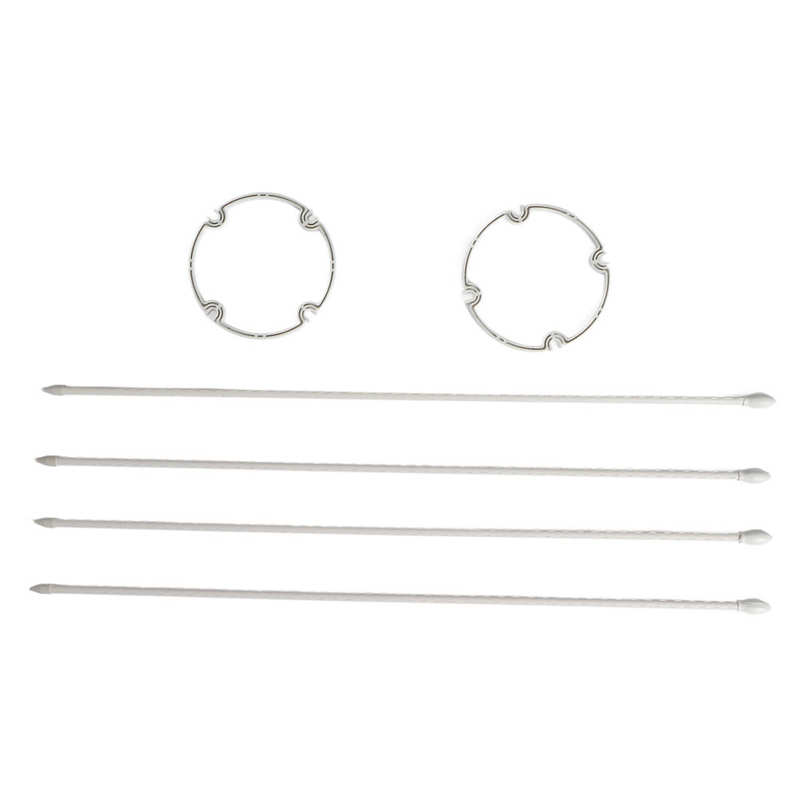 Vines Climbing Support Steel Pipe Outdoor Plant Shelf Stable Structure with Fixed Rings for Flower Halls for Balconies