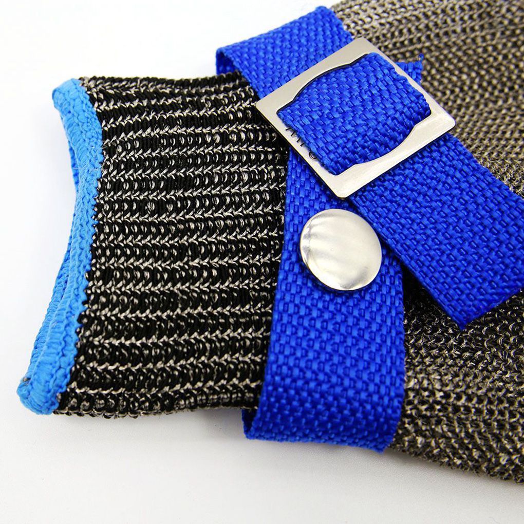 1 Pcs Cut Resistant Stainless Steel Gloves Working Safety Gloves Metal Mesh Anti Cutting For Butcher Worker