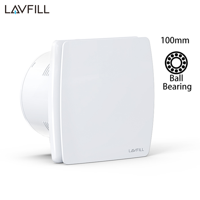 4 6 Inch 100mm 150mm Fan Shower Bathroom Extractor Fan 220v: LFWW-09Q (100mm)