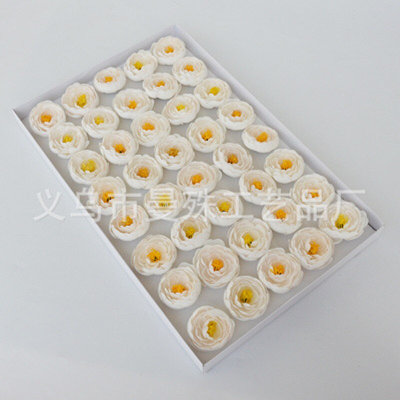 40Pcs Peony Eternal Flower Flower Head Soap Flower Petal Bouquet Making Wedding Favors Valentine's Day