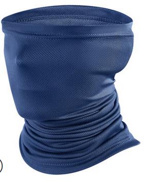 Multifunctional Outdoor Sport Camping Hiking Scarves Cycling Bandana Face Wrap Cover Balaclava Headband Neck Tube Magic Scarf: Navy blue