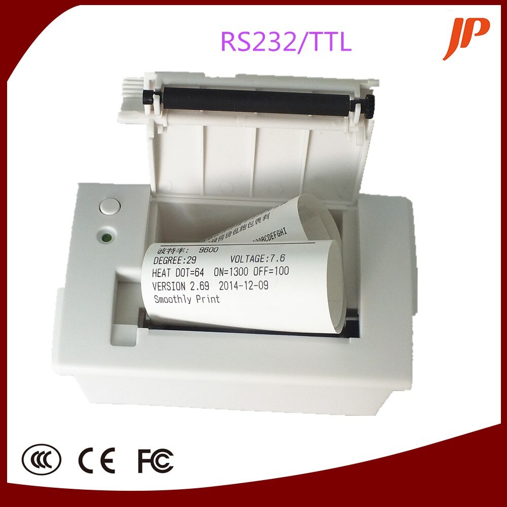 Goojprt Hq 58Mm RS232 Ttl Seriële Ingebed Panel Termal Thermische Printer Module Bank Atm Printer Auto Ticket Machines taxi